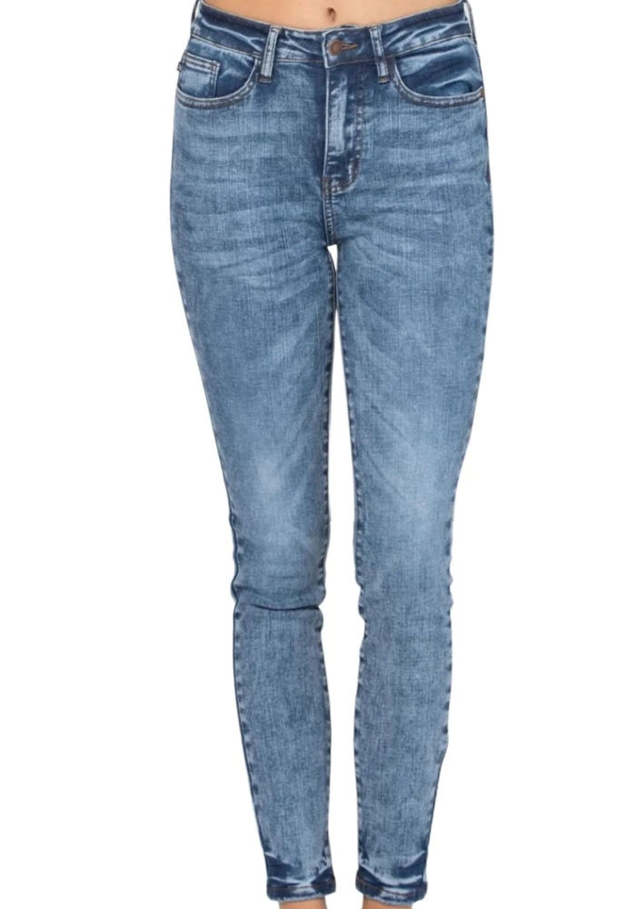 Judy Blue Acid/Mineral Wash High Waist Skinny Jeans!